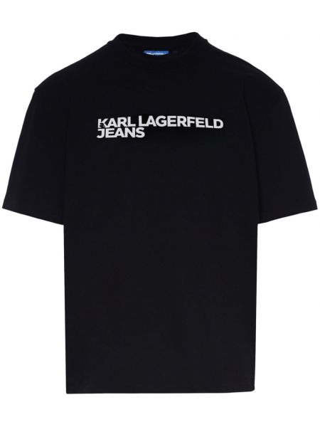 Toppi Karl Lagerfeld Jeans musta