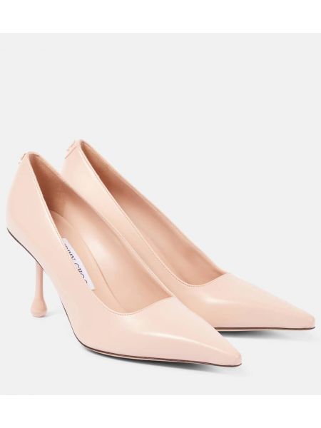 Läder pumps Jimmy Choo rosa