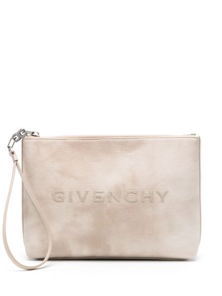 Pochette à imprimé Givenchy beige