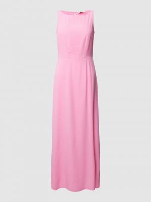 Sukienka midi z lyocellu Tom Tailor Denim różowa