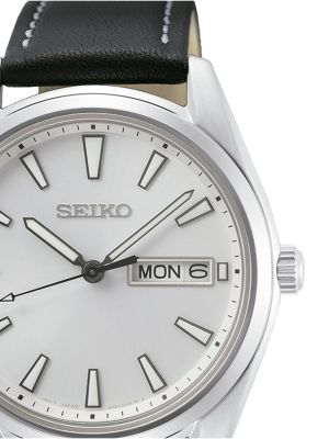 Классические часы Seiko черные