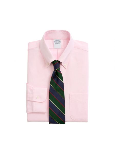 Daunen hemd mit geknöpfter Brooks Brothers pink