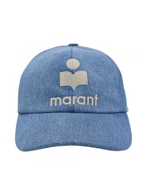Gorra de algodón Isabel Marant azul