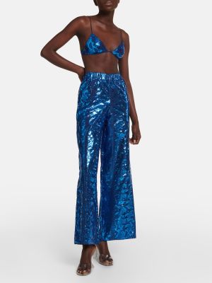 Bikini mit print mit schlangenmuster Osã©ree blau