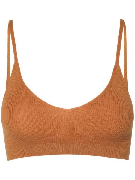 Kashmir villa bralette Cashmere In Love ruskea