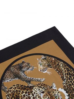Echarpe à imprimé à imprimé léopard Dolce & Gabbana