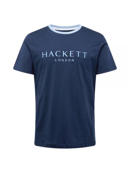 Тениска Hackett London светлосиньо