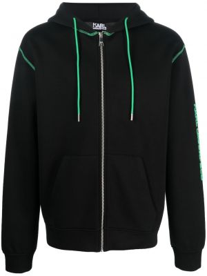 Hoodie Karl Lagerfeld svart