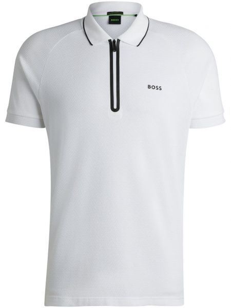 Poloshirt Boss hvid