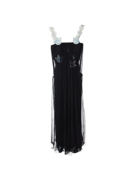 Sukienka tiulowa Armani Pre-owned czarna