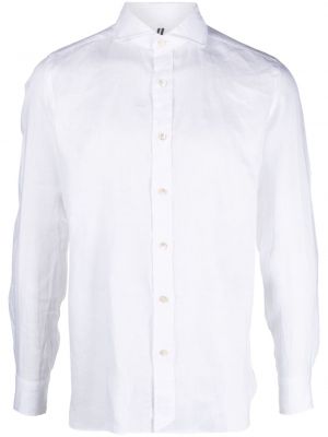 Ленена риза Borrelli бяло