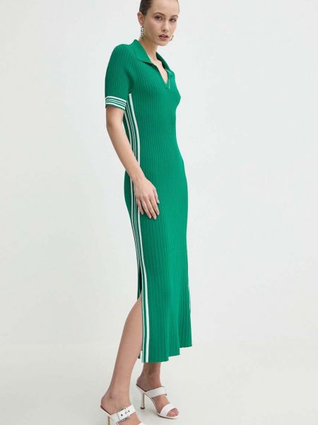 Длинное платье Miss Sixty зеленое