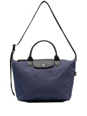 Nákupná taška Longchamp modrá
