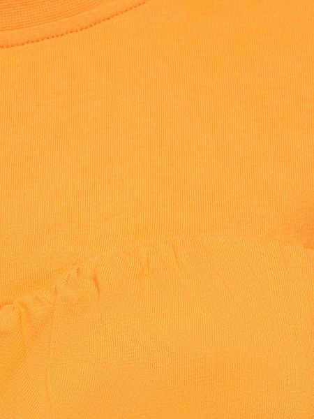 Bavlnená kravata Jacquemus oranžová