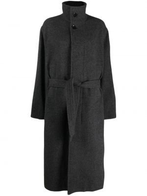 Vlněný kabát Lemaire šedý