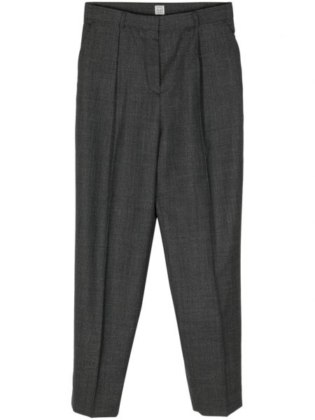 Pantalon à motif mélangé Toteme gris