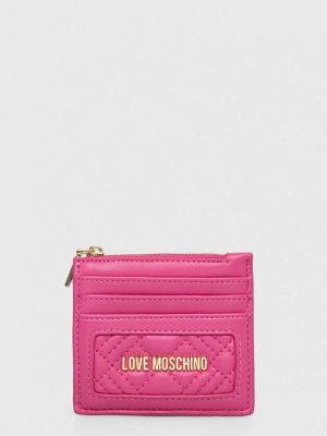 Peněženka Love Moschino růžová