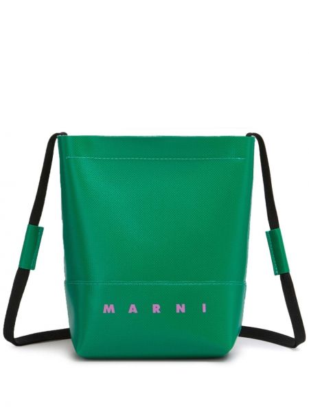 Τσάντα ώμου με σχέδιο Marni
