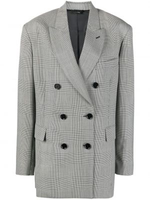 Ull lang blazer Aspesi svart