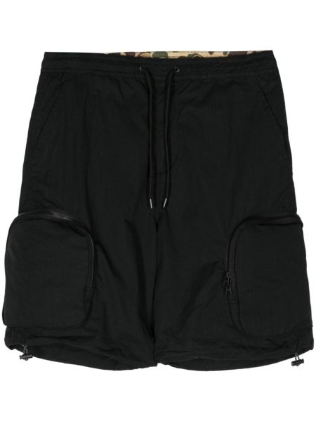 Shorts en coton Alpha Industries noir