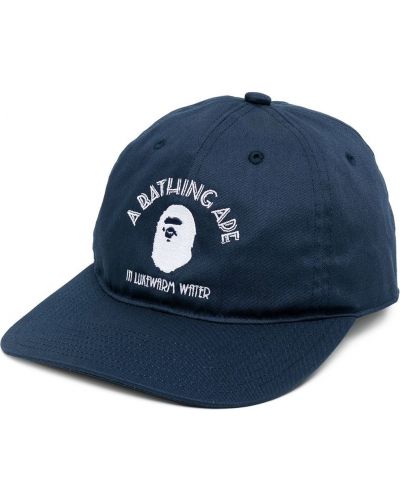 Brodert cap A Bathing Ape® blå