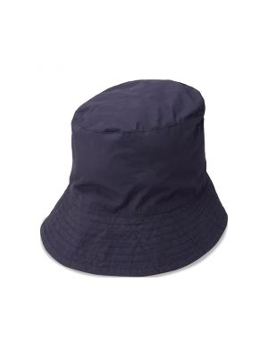 Хлопковая шляпа Engineered Garments синяя
