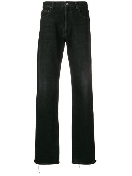 Priliehavé džínsy s rovným strihom Balenciaga čierna