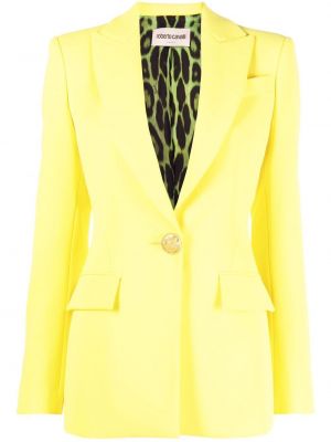 Blazer Roberto Cavalli giallo