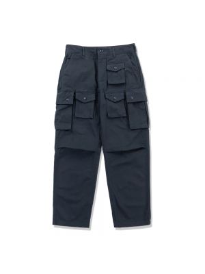 Spodnie Engineered Garments niebieskie