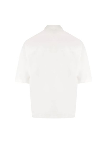 Koszula z krótkim rękawem Jil Sander biała