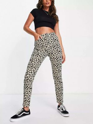 Леопардовые джинсы с принтом Urban Bliss