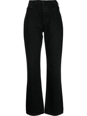 High waist bootcut jeans ausgestellt Rag & Bone schwarz