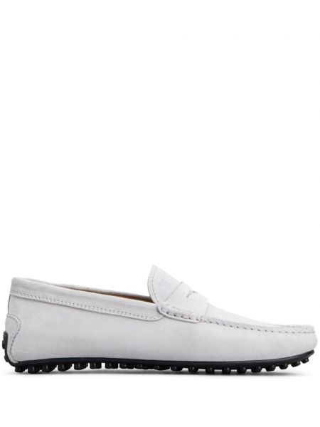 Ruskind loafers Tod's hvid