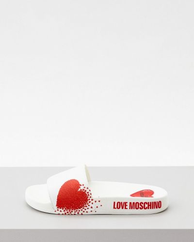 Сланцы Love Moschino, белый