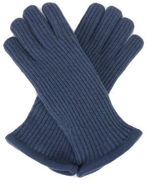 Синие кашемировые перчатки Svevo