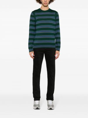 Sweter z wełny merino Ps Paul Smith zielony