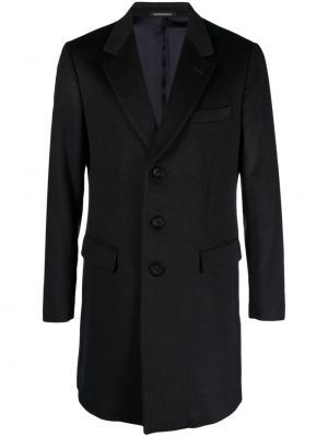Kašmírový kabát Emporio Armani černý
