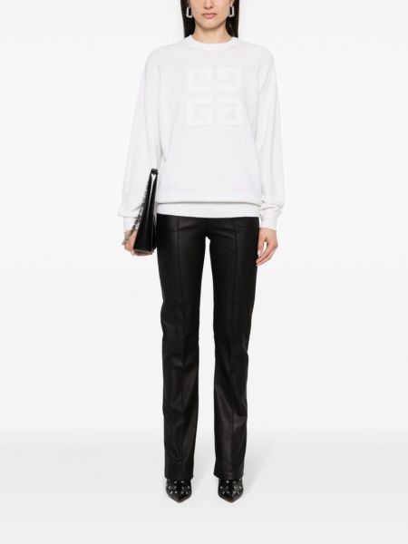 Sweter z kaszmiru Givenchy biały