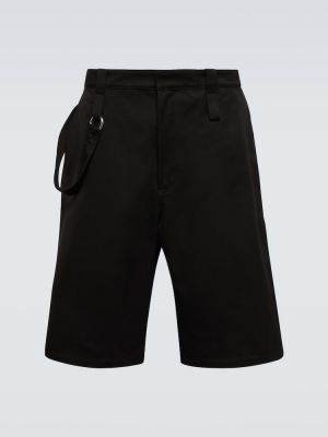 Shorts en coton Bottega Veneta noir