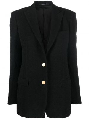 Lang blazer Tagliatore svart