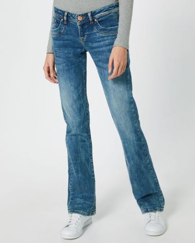 Jeans a zampa Ltb blu