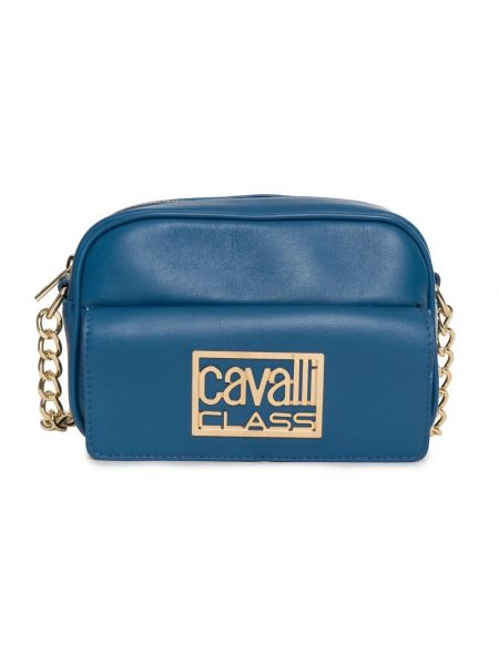 Niebieska torba na ramię Cavalli Class