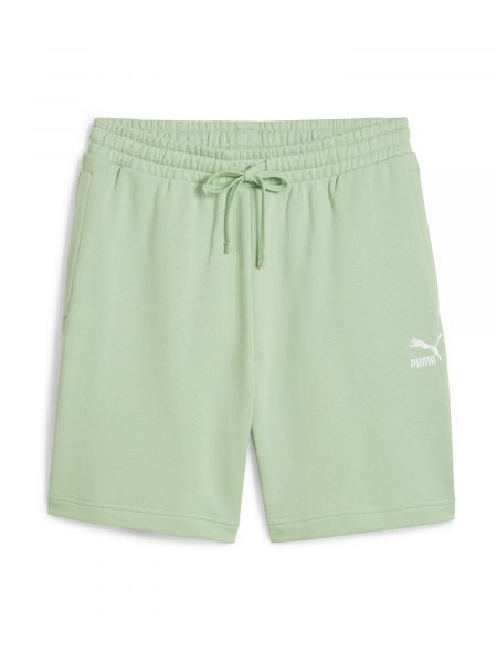 Спортни панталони Puma зелено