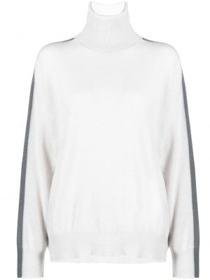 Szary sweter w paski Lorena Antoniazzi