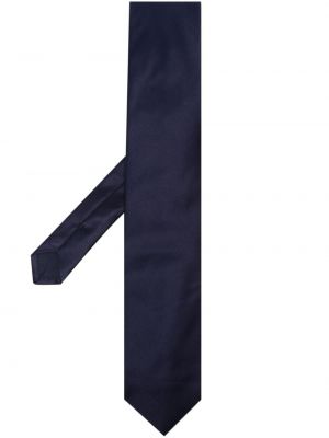 Selyem nyakkendő Corneliani kék