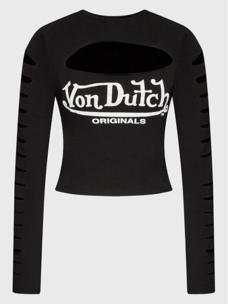 Черная блузка Von Dutch