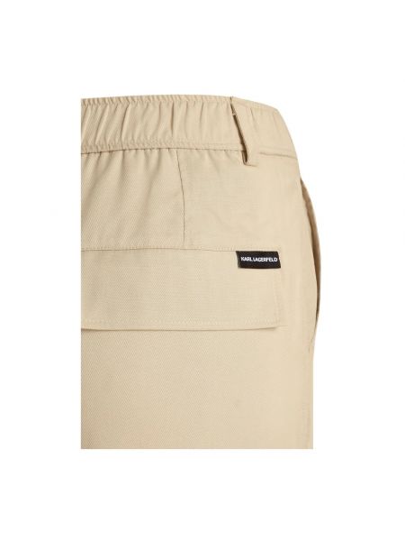 Pantalones cargo Karl Lagerfeld beige