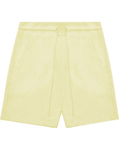 Pantalones cortos deportivos con cordones John Elliott amarillo
