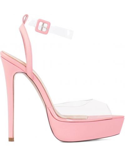 Sandale cu platformă Andrea Wazen roz