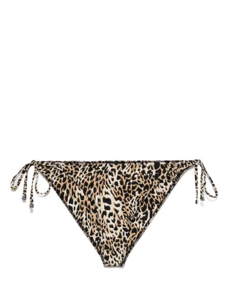 Leopardi painettu bikinit Givenchy ruskea